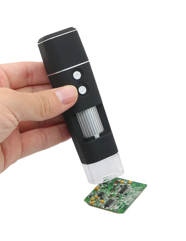 Microscope contrôle d'application de smartphone...