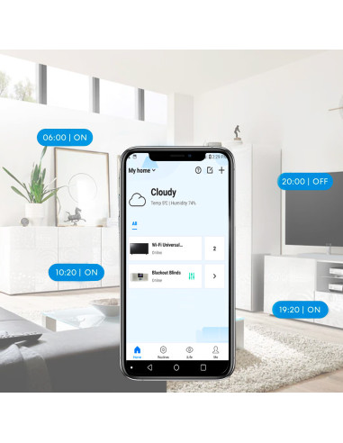Smart plug Wi-Fi prise de courant sans fil...