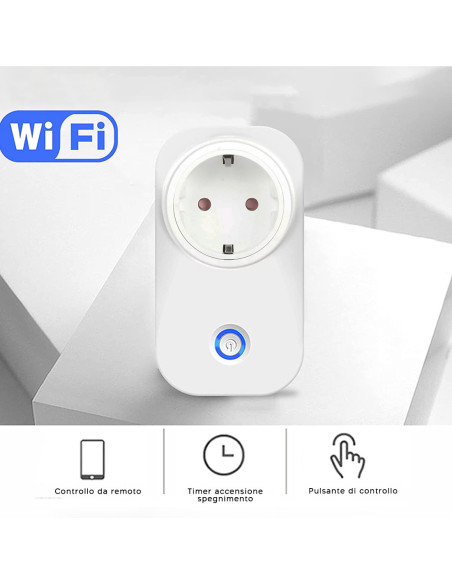 Smart plug Wi-Fi prise de courant sans fil télécommande et application
