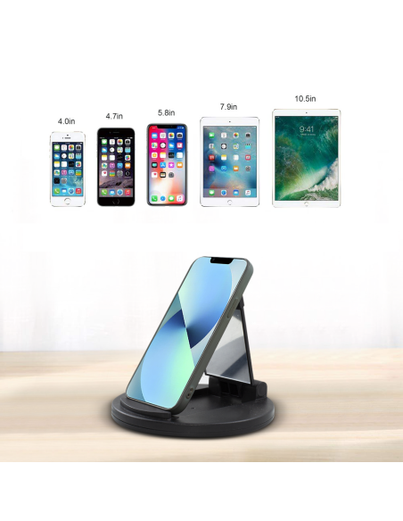 Support de table pliante téléphone portable miroir de voyage téléphone Tablet