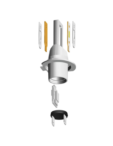 Lot de 2 ampoules LED M9 H7 pour voiture et moto, 1500LM 16W, lumière blanche