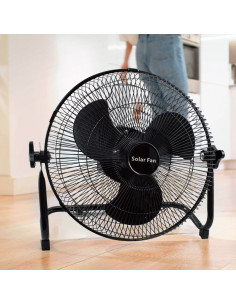 Ventilateur Portable Rechargeable Solaire Sans Fil de... 2