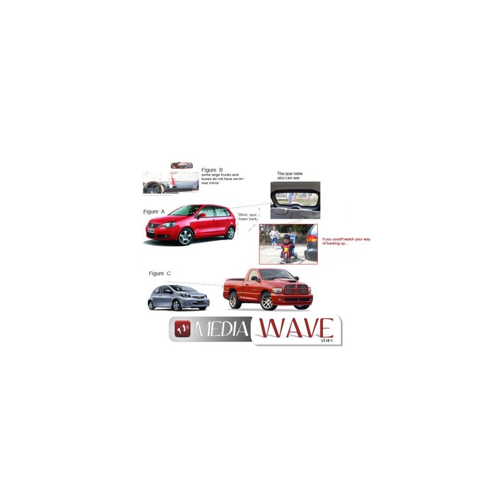 Caméra de recul pour voiture - plaque...