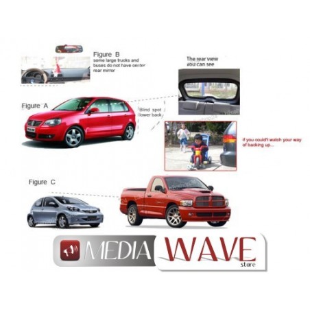 Caméra de recul pour voiture - plaque infrarouge IR 