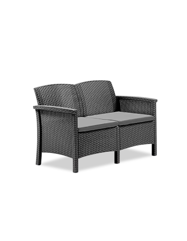 Ensemble de canapé 2 places style Rattan...