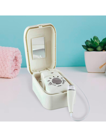 Masseur Facial Électrique Traitement Anti-Rides Massage Diamant 5 Niveaux