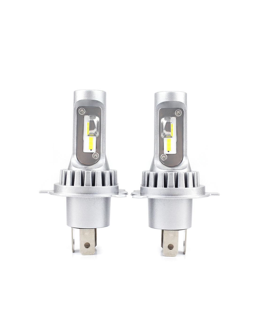 2 ampoules LED M9 H4 pour phares de voiture et de moto 1500LM 16W