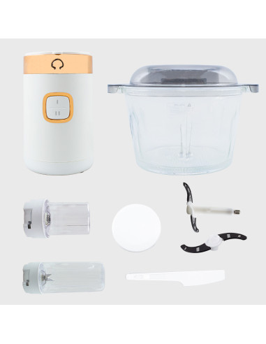 SK-7019 Mixeur de cuisine 500W 3 en 1...