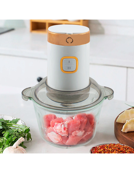 SK-7019 Mixeur de cuisine 500W 3 en 1 Multifonction Professionnel 2L