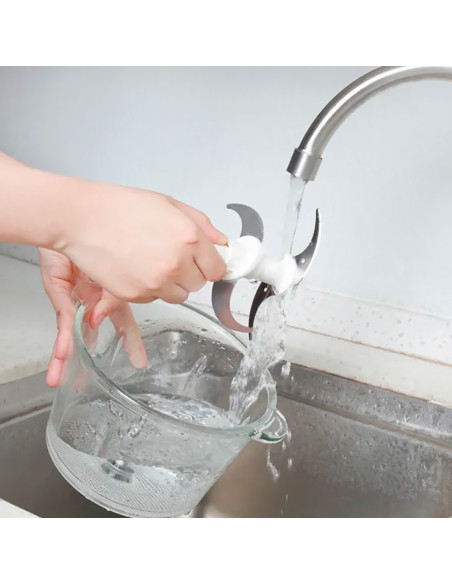 SK-7019 Mixeur de cuisine 500W 3 en 1 Multifonction Professionnel 2L