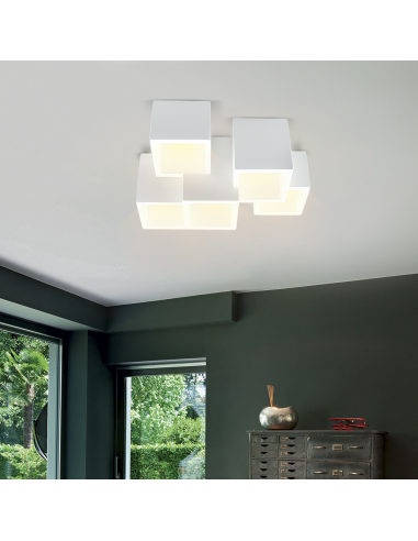 Applique Murale en Plâtre GS-5029 Plafonnier 5...