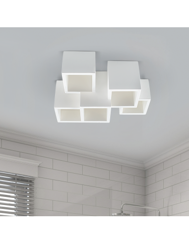 Applique Murale en Plâtre GS-5029 Plafonnier 5...