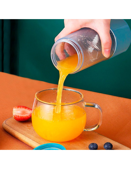 Presse-agrumes portable mini rechargeable Mélangeur de 300 ml