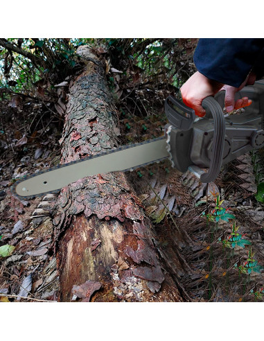 Tronçonneuse sans fil à double batterie 21V...