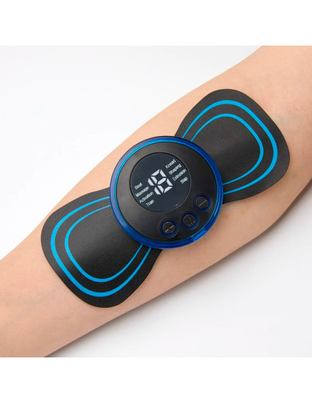 Mini Masseur Cervical Électrique Rechargeable Polyvalent avec 8 Modes