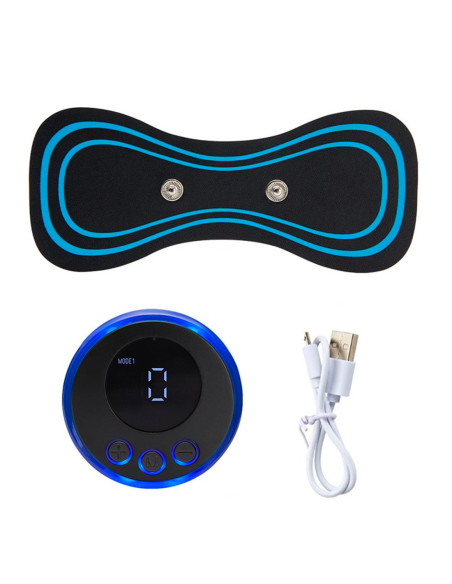 Mini Masseur Cervical Électrique Rechargeable Polyvalent avec 8 Modes