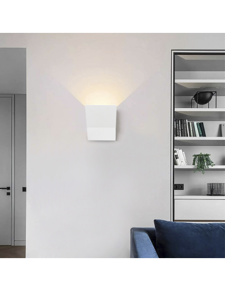 Applique plâtre pour mur GS-5033 avec design personnalisable et connexion LED G9