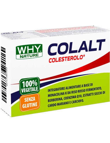 Colalt 60 Capsules WHYNATURE Complément alimentaire contre le cholestérol