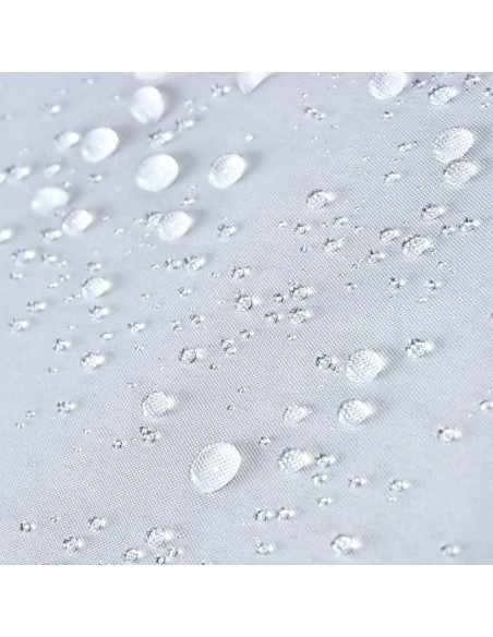 Housse protection pour mobilier jardin tissu de protection en plastique 170x90cm