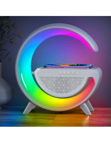 Lampe de chargement sans fil Bluetooth 5.0 LED...