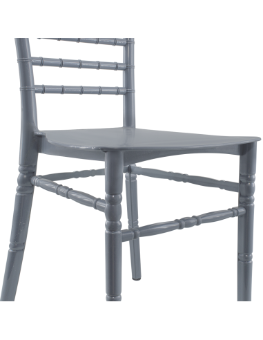 Pack 4 chaises Chiavari vintage grises Chaise...