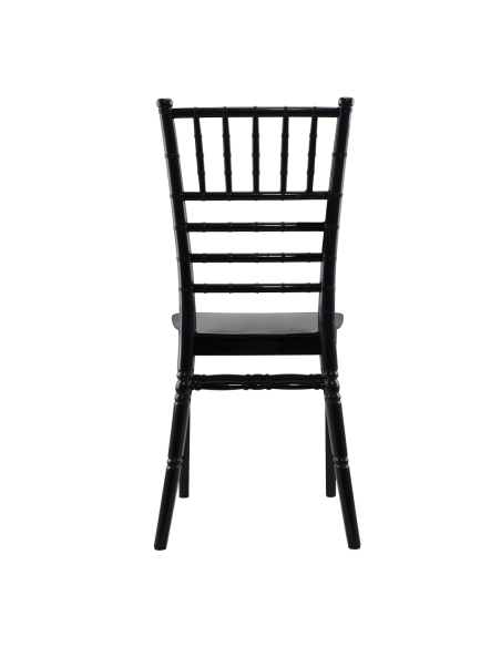 Pack 4 chaises Chiavari vintage NOIR Chaise Chiavarina Catering au classique