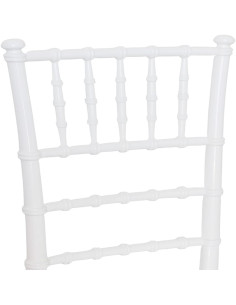 Ensemble6 chaises Chiavari blanches chaise vintage pour... 2
