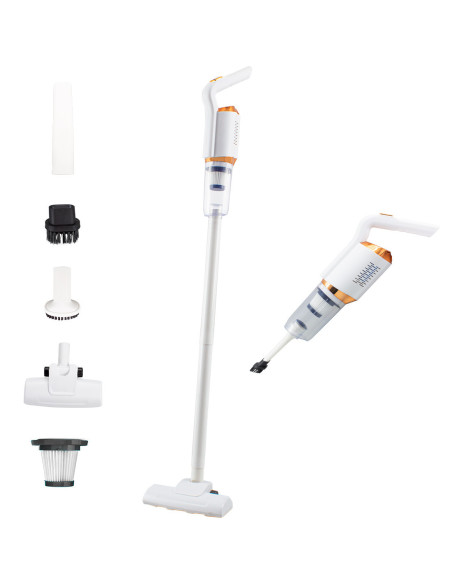 Aspirateur sans fil balai électrique sans sac filtre anti-poussière rechargeable