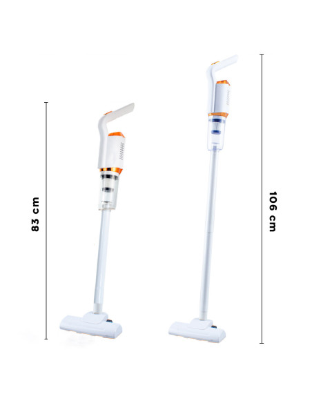 Aspirateur sans fil balai électrique sans sac filtre anti-poussière rechargeable