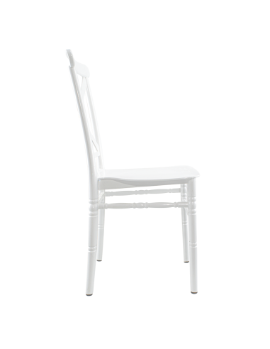 Ensemble 4 chaises Sidney blanches...