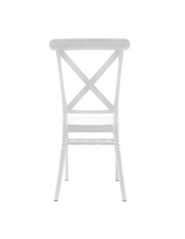 Ensemble 4 chaises Sidney blanches...