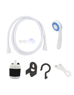 Douche portable rechargeable avec tuyau flexible pour le...