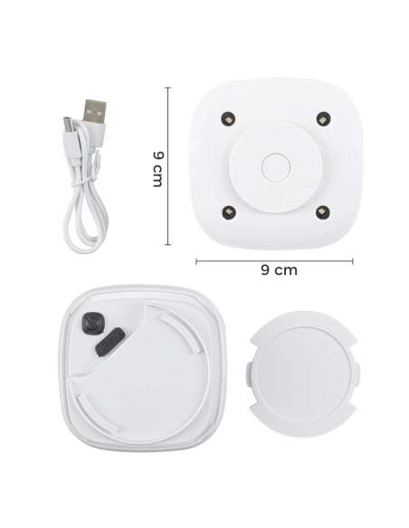 Stérilisateur Intelligent Désinfectant pour Toilettes Rechargeable Aromathérapie