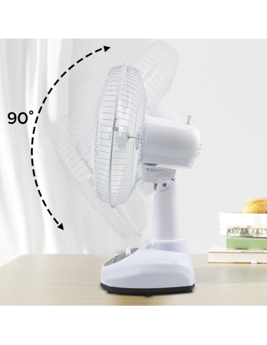 Ventilateur Portable avec Lumière d'Urgence...