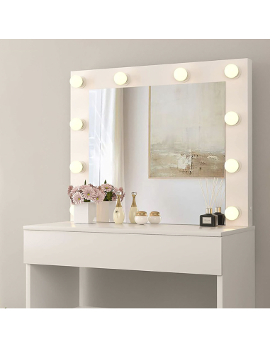 Jeu de 6 Lumières LED Réglables pour Miroir de...