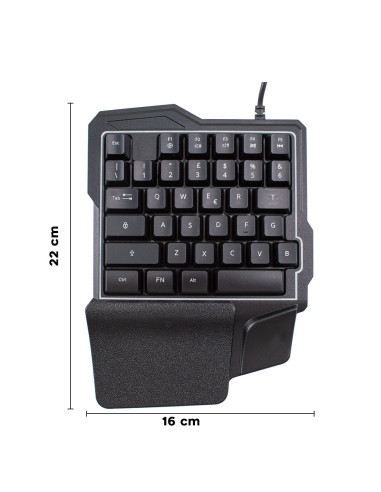 Clavier de jeu mécanique rétroéclairé avec 35...
