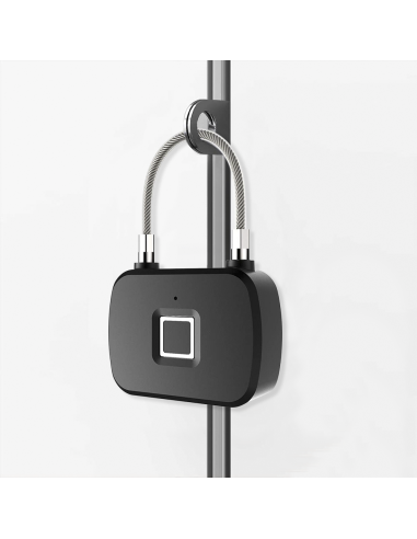Cadenas déverrouillage par empreinte digitale...