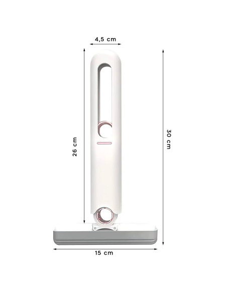Mini balai portable Mocio avec éponge écologique pour nettoyer les sols