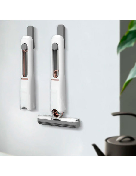 Mini balai portable Mocio avec éponge écologique pour nettoyer les sols