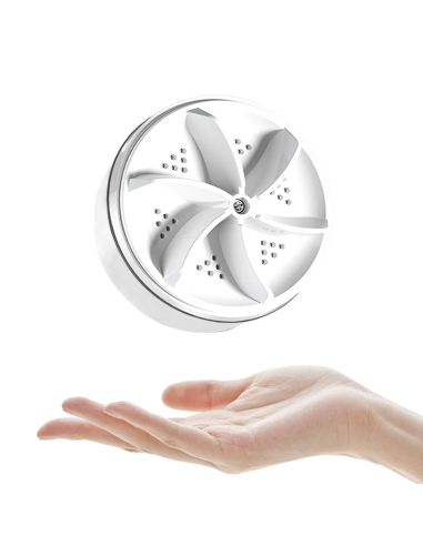 Mini lave-linge de voyage à turbine portable...