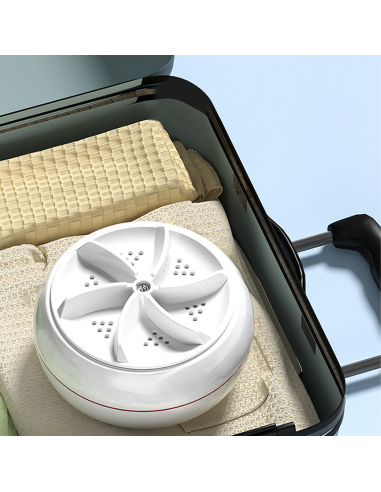 Mini lave-linge de voyage à turbine portable...