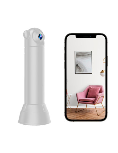 Mini caméra Rotation 180° Q-Sx82 Wi-Fi sans fil...