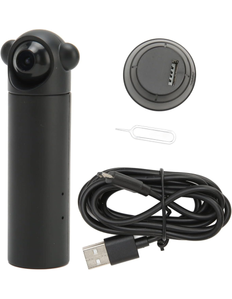 Mini caméra Rotation 180° Q-Sx82 Wi-Fi sans fil 1080p 4K Vision nocturne