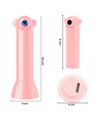 Mini caméra Rotation 180° Q-Sx82 Wi-Fi sans fil...