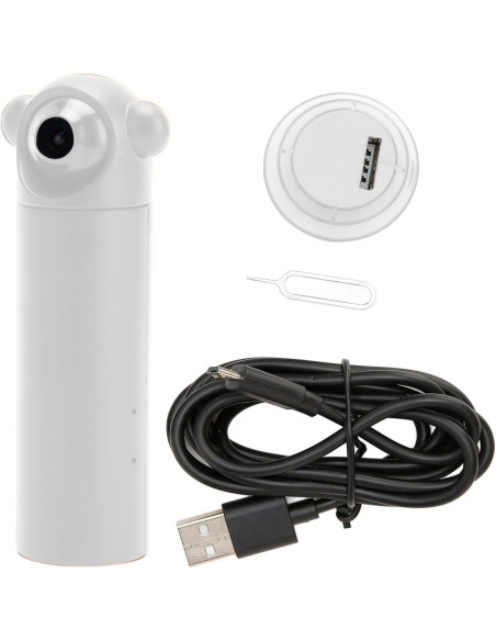 Mini caméra Rotation 180° Q-Sx82 Wi-Fi sans fil 1080p 4K Vision nocturne