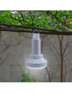 Lampe LED portable Torche à charge solaire ampoule pour... 2