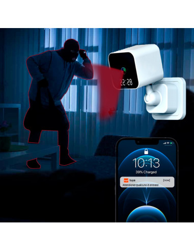 Caméra panoramique Q-SX909 sans fil pour...