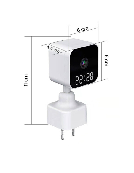 Caméra panoramique Q-SX909 sans fil pour enregistrement 4K-HD avec télécommande