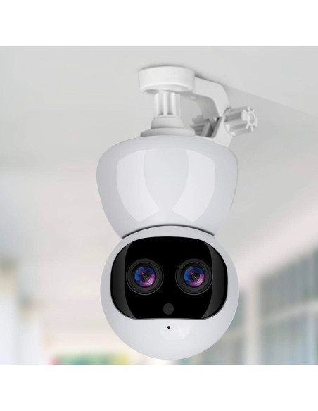 Caméra intelligente Wi-Fi Q-S2099, zoom 10X, avec reconnaissance faciale