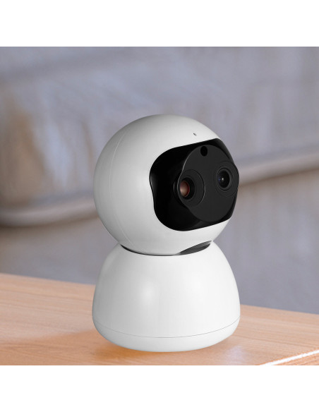 Caméra intelligente Wi-Fi Q-S2099, zoom 10X, avec reconnaissance faciale
